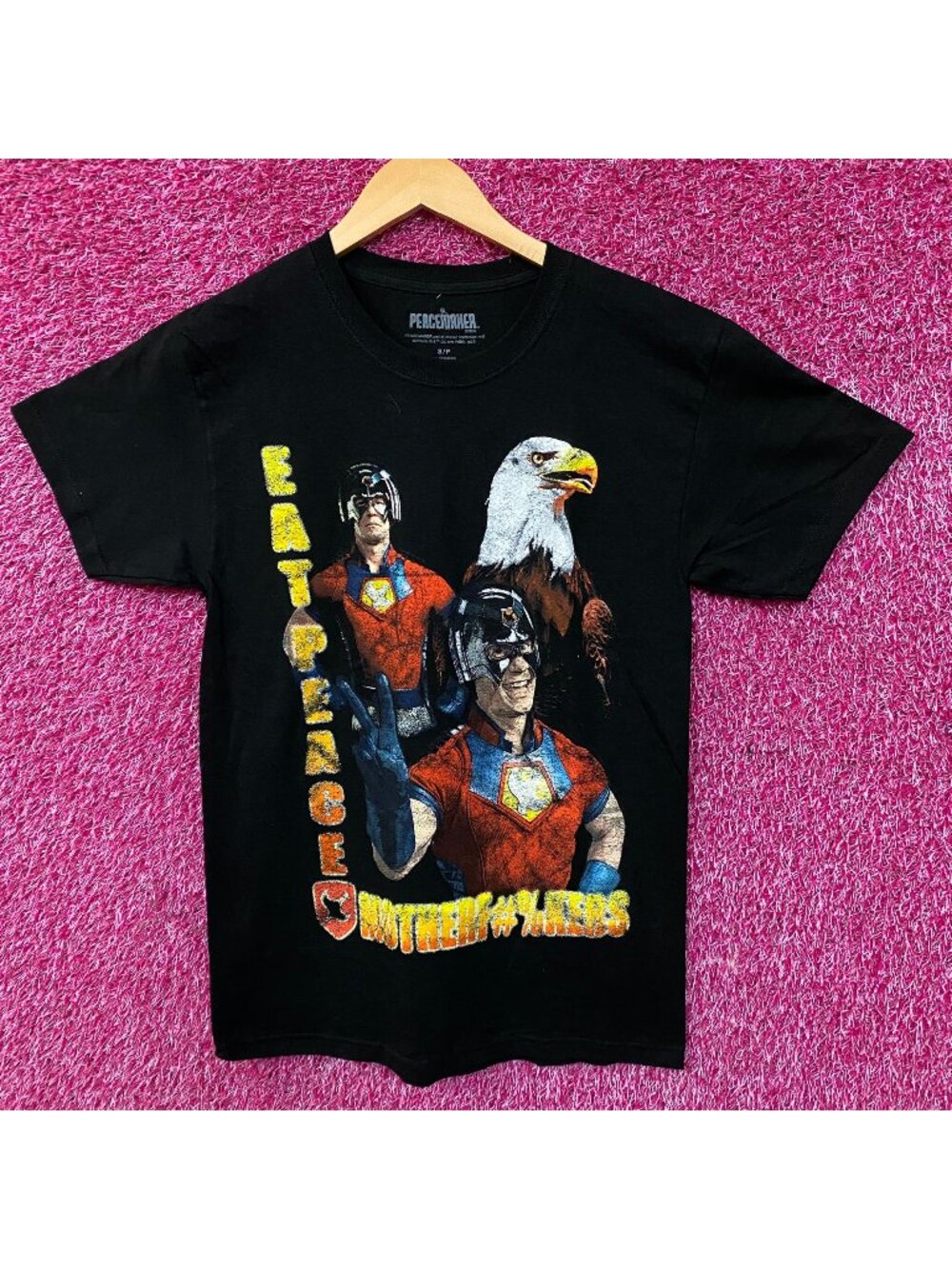 DC Comics Peacemaker "Peace At Any Cost" Graphic T-Shirt Small